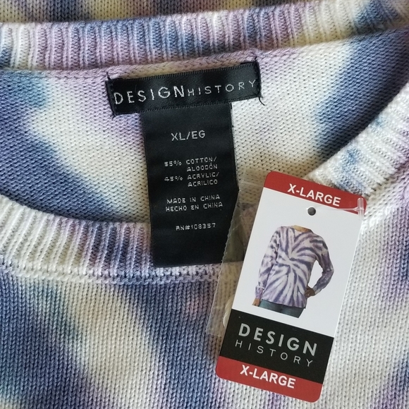 🌹FINAL🌹 Design History Tie Dye Sweater - Picture 5 of 7